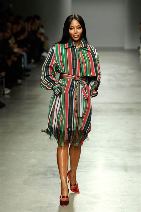 naomi campbell african designer.